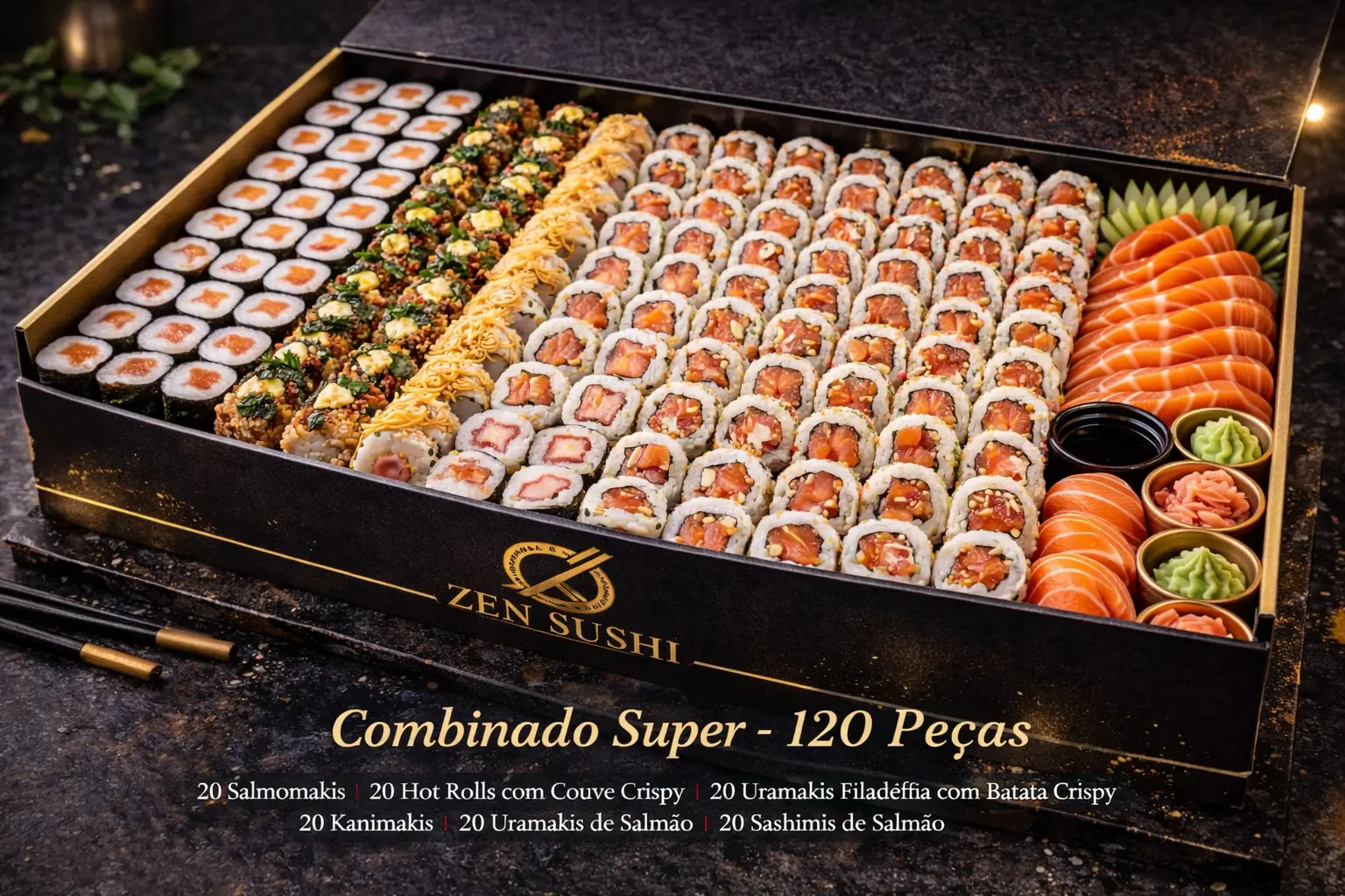 Combinado Super Premium - 120 Peças