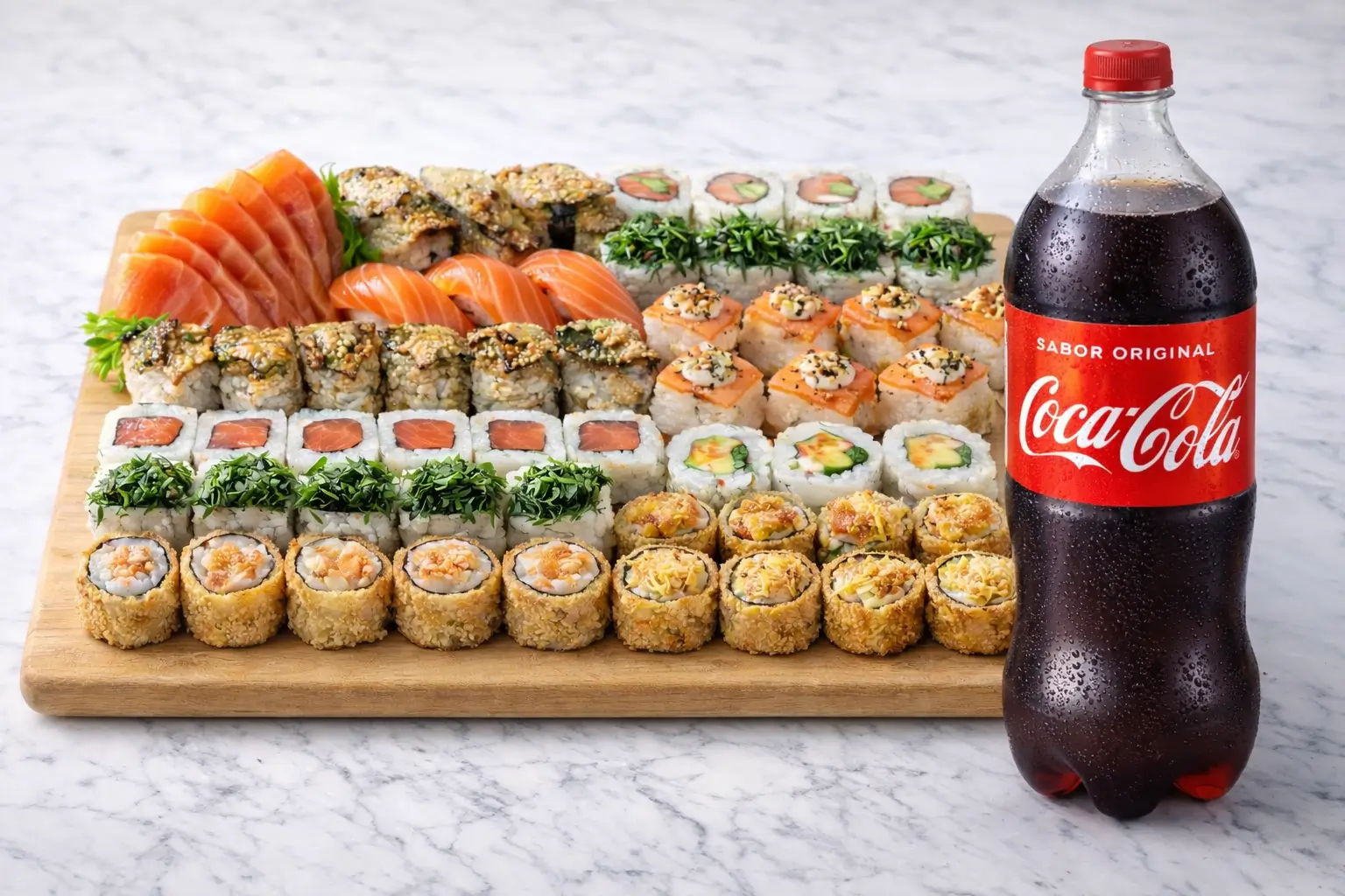 Combo Noaki — 68 Peças + Refri 2L